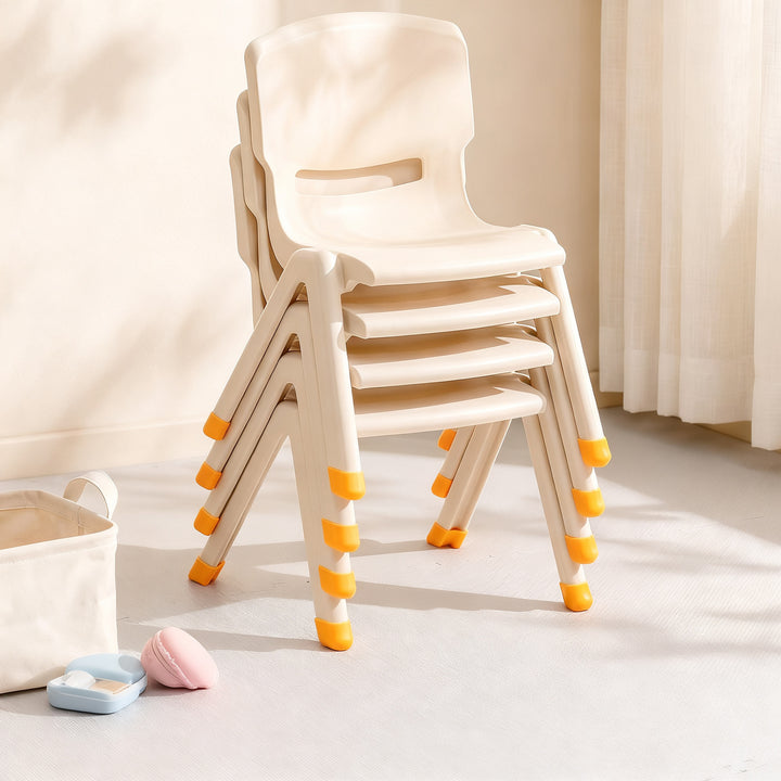 Kinderstuhl aus ABS-Kunststoff, rutschfest, stapelbar