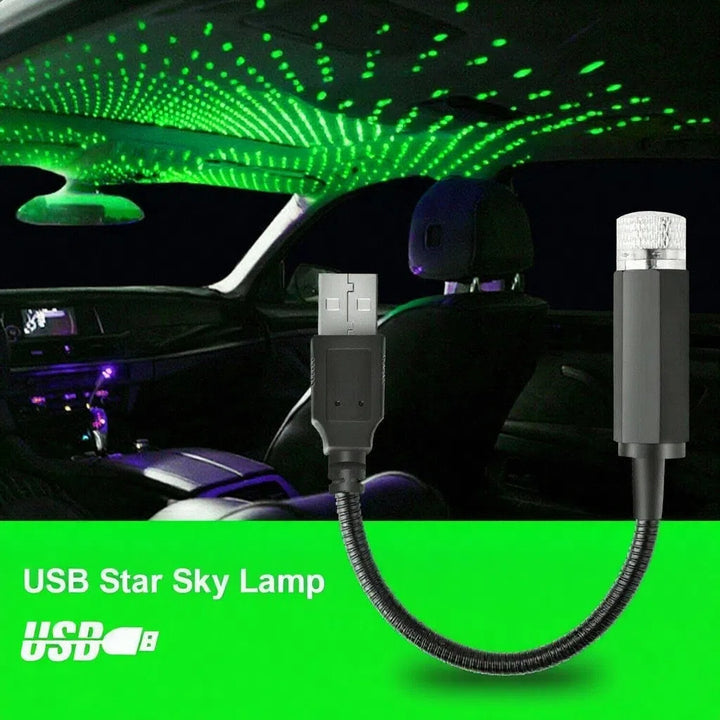 USB-Sternenhimmel-Atmosphärenlicht mit LED-Projektion