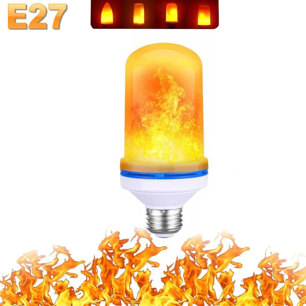 LED FLAME LIGHT PARTY LAMP - 4 MODI FEUER SIMULATION | Karnz