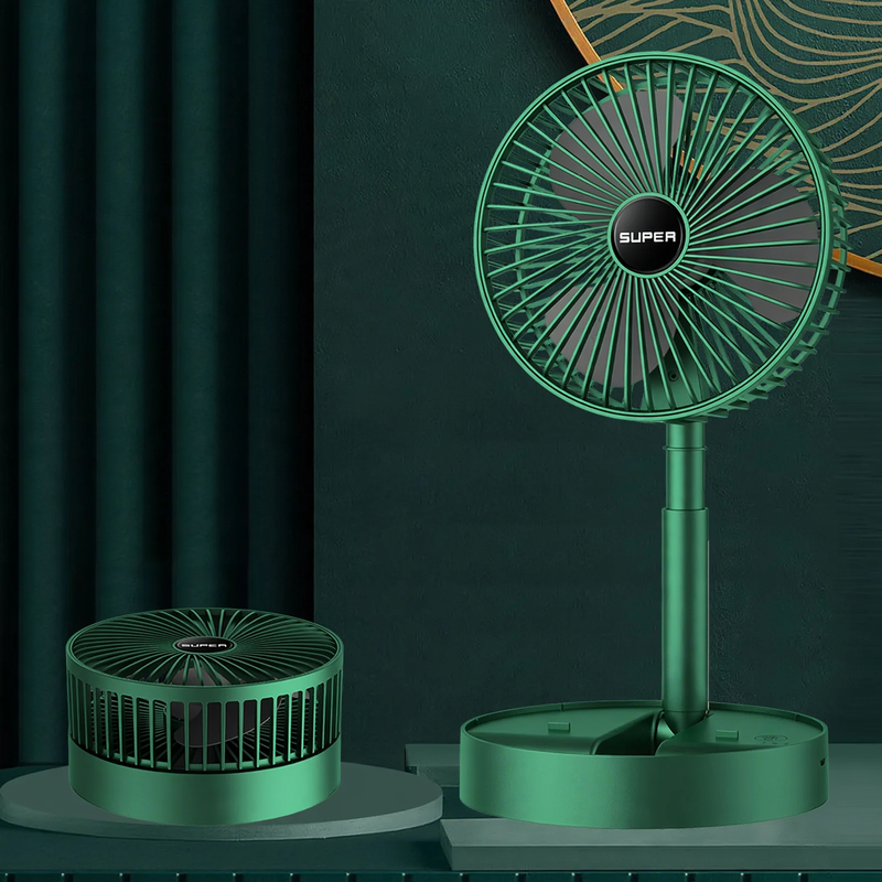 Tragbarer Handventilator mit Akku, 3 Stufen