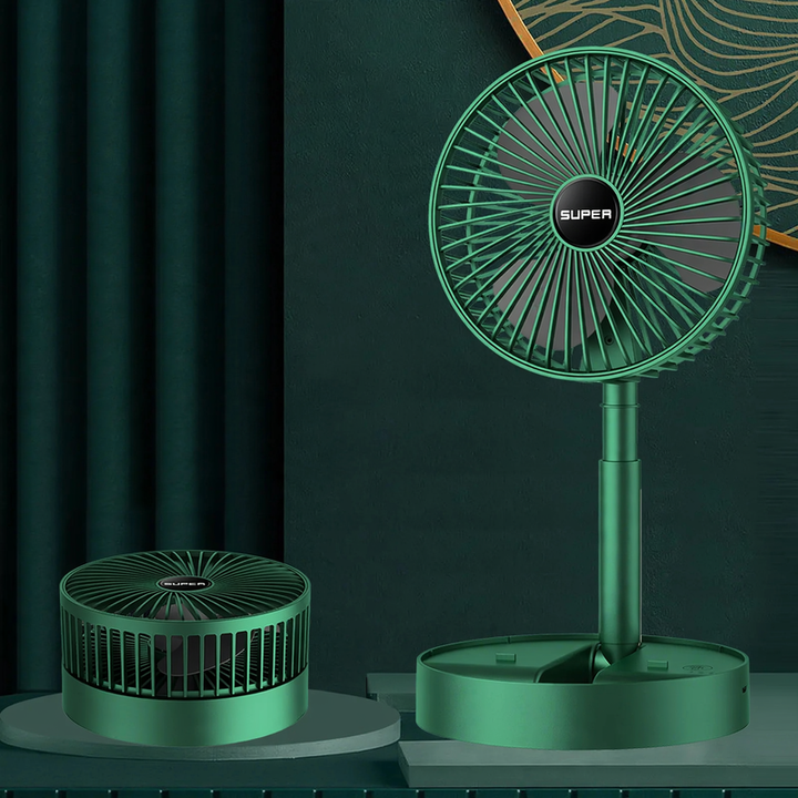 Tragbarer Handventilator mit Akku, 3 Stufen