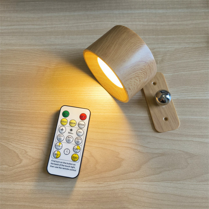 Kabellose LED-Wandleuchte mit Touchsteuerung