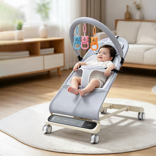 Babywippe mit Musik und Spielzeug, ab Geburt
