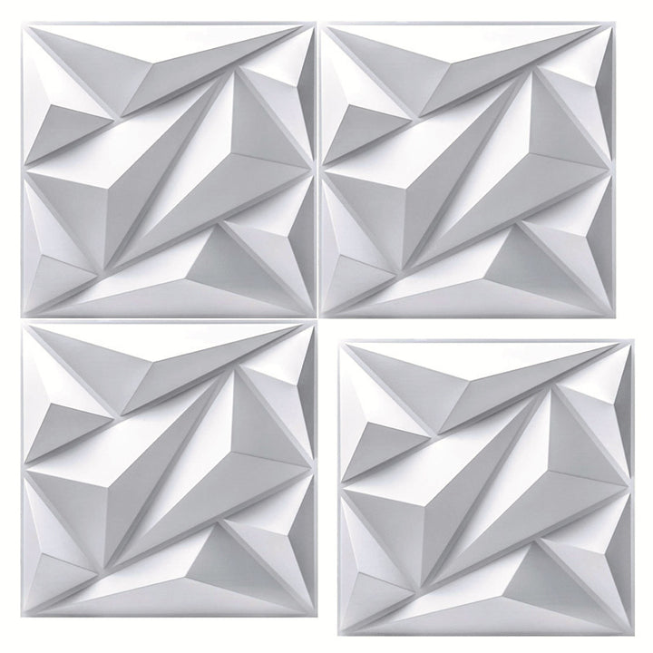 PVC-Wandpaneele, 3D-Struktur, 30×30 cm