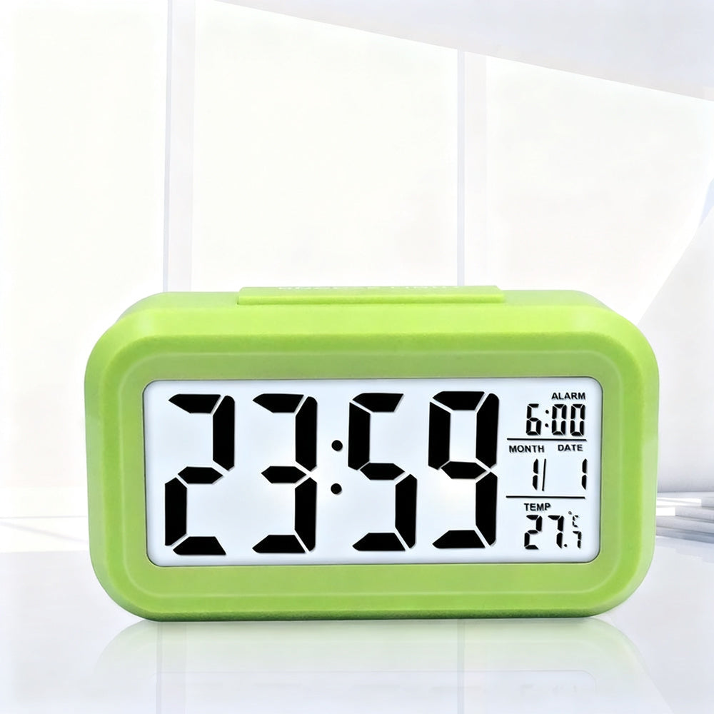 Digitale Wecker-Leuchte mit LED-Display