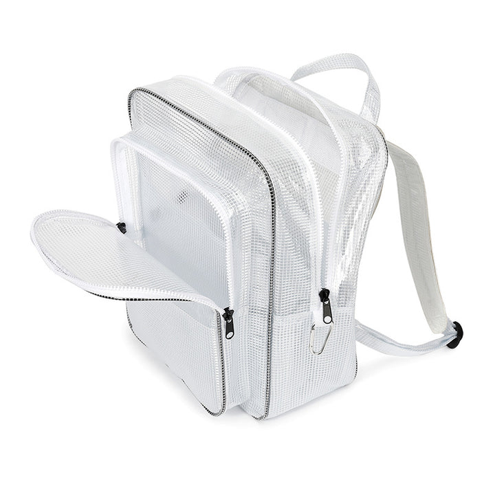Antistatischer PVC-Rucksack, transparent