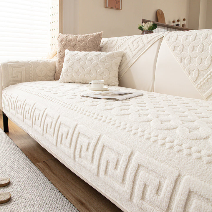 Sofaauflage aus Fleece, rutschfest