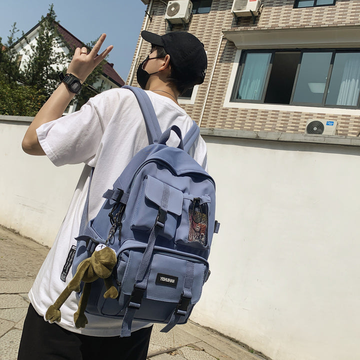Nylon-Rucksack, atmungsaktiv und wasserfest