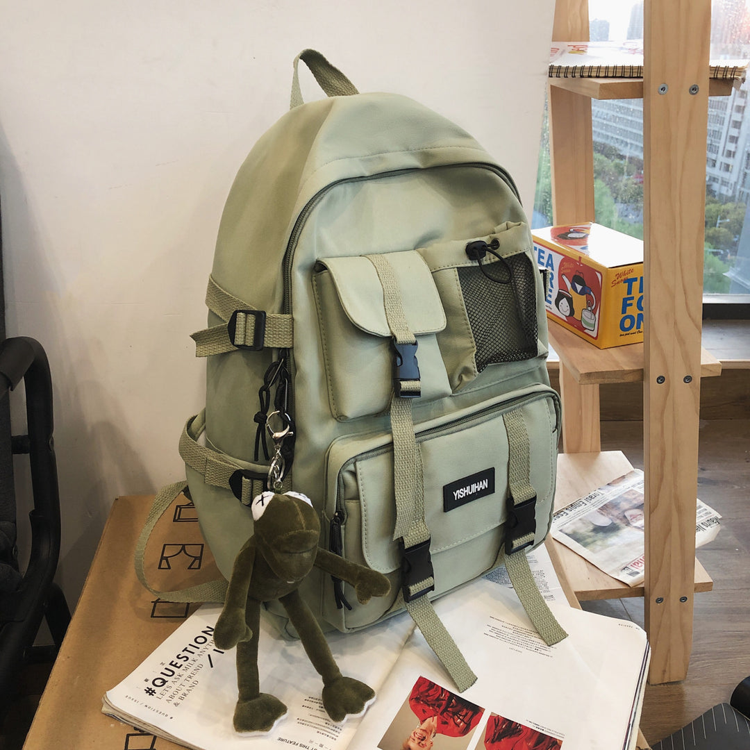 Nylon-Rucksack, atmungsaktiv und wasserfest