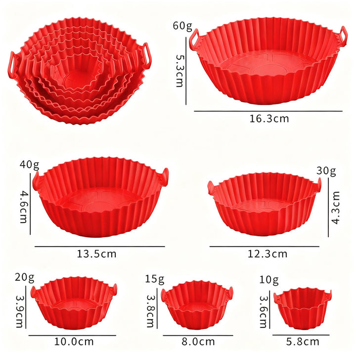 Silikon-Backform, Ei-Form, 9×7,5×5,5 cm