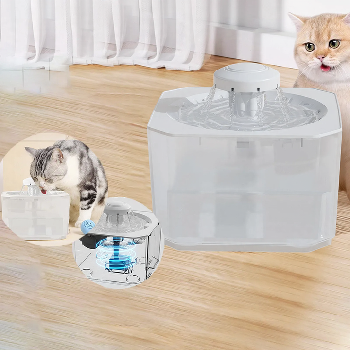 Intelligente Haustier-Trinkschale mit Springbrunnen