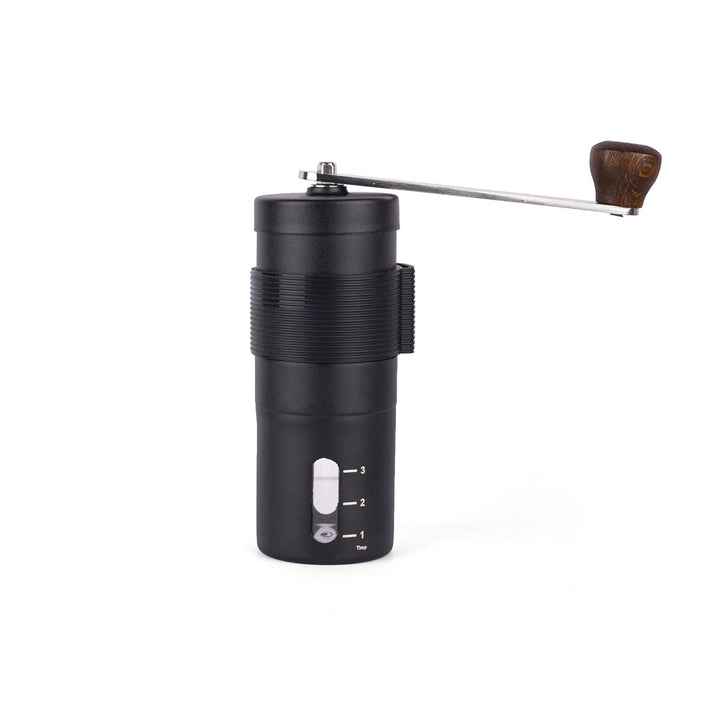 Handkaffeemühle aus Edelstahl mit Keramikmahlwerk