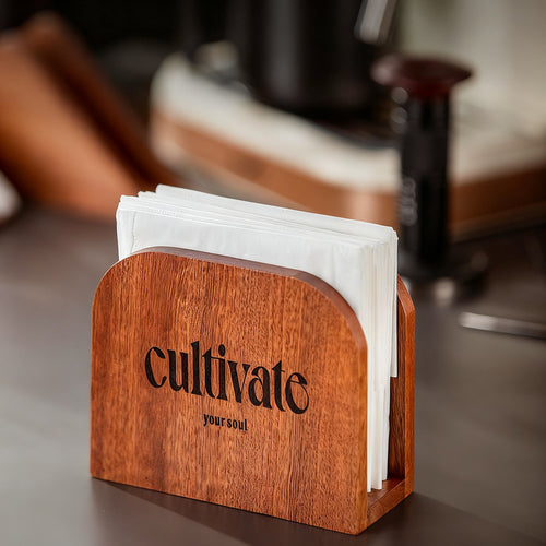 Papierrollenhalter aus Holz, mehrere Formen