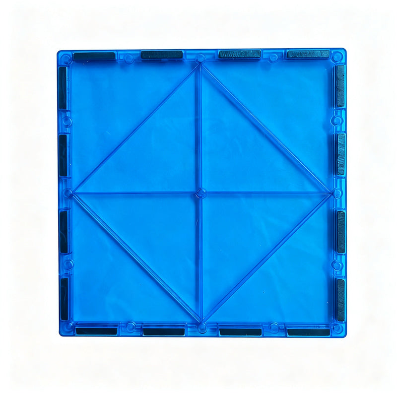 Magnetische Bauplättchen in verschiedenen Formen