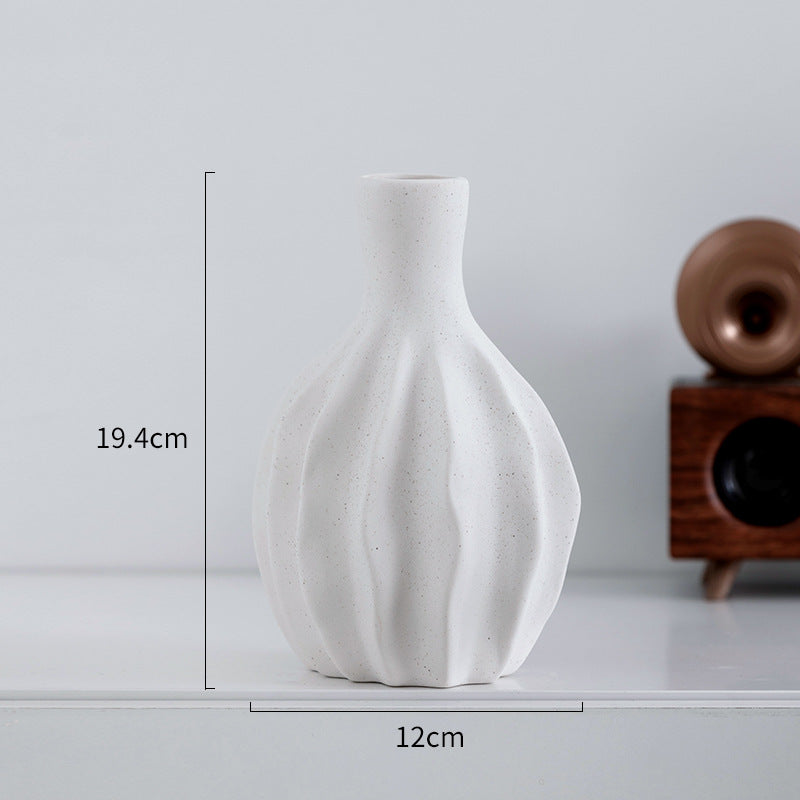 Keramik-Vase Flower, modern