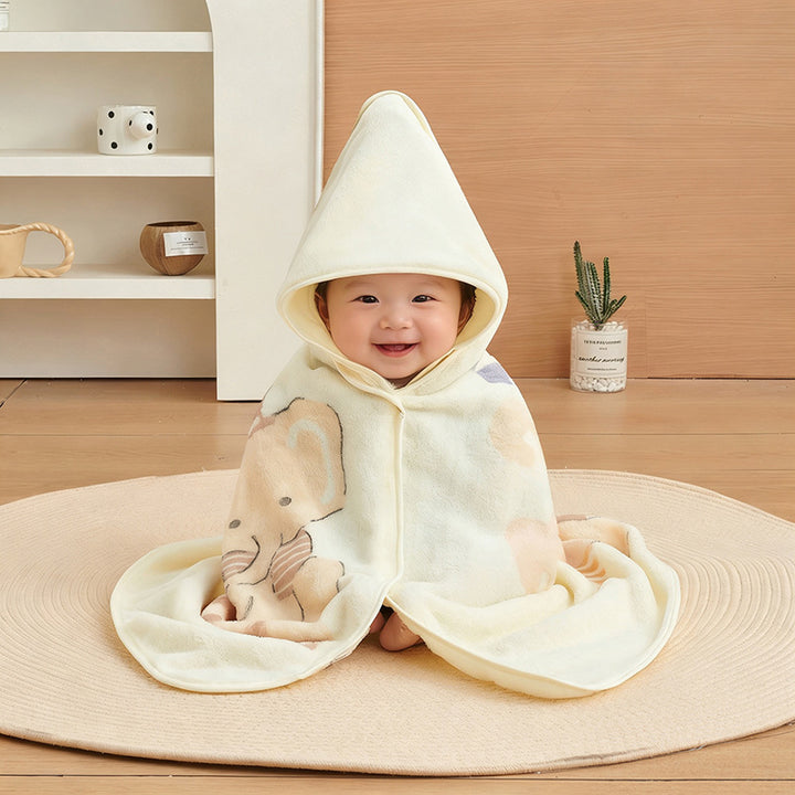 Babydecke aus Korallenfleece, 80×80 cm