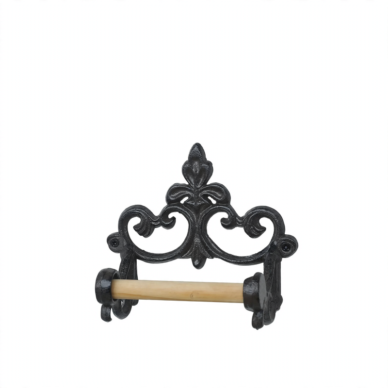 Wandhalter aus Gusseisen für Handtücher und Papier