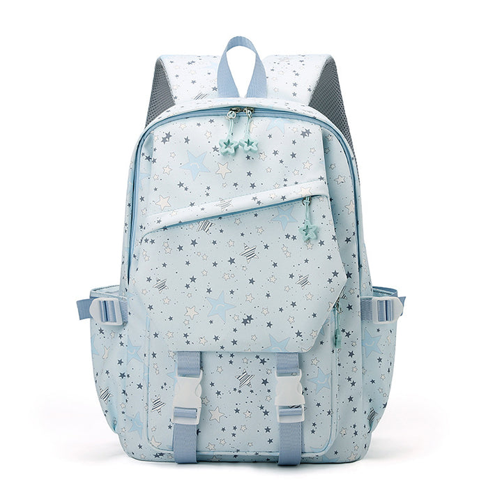 Großer Rucksack aus Polyester, atmungsaktiv