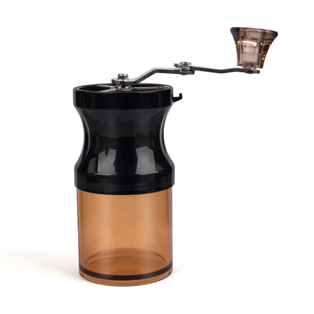 Handkurbel-Kaffeemühle aus Acryl