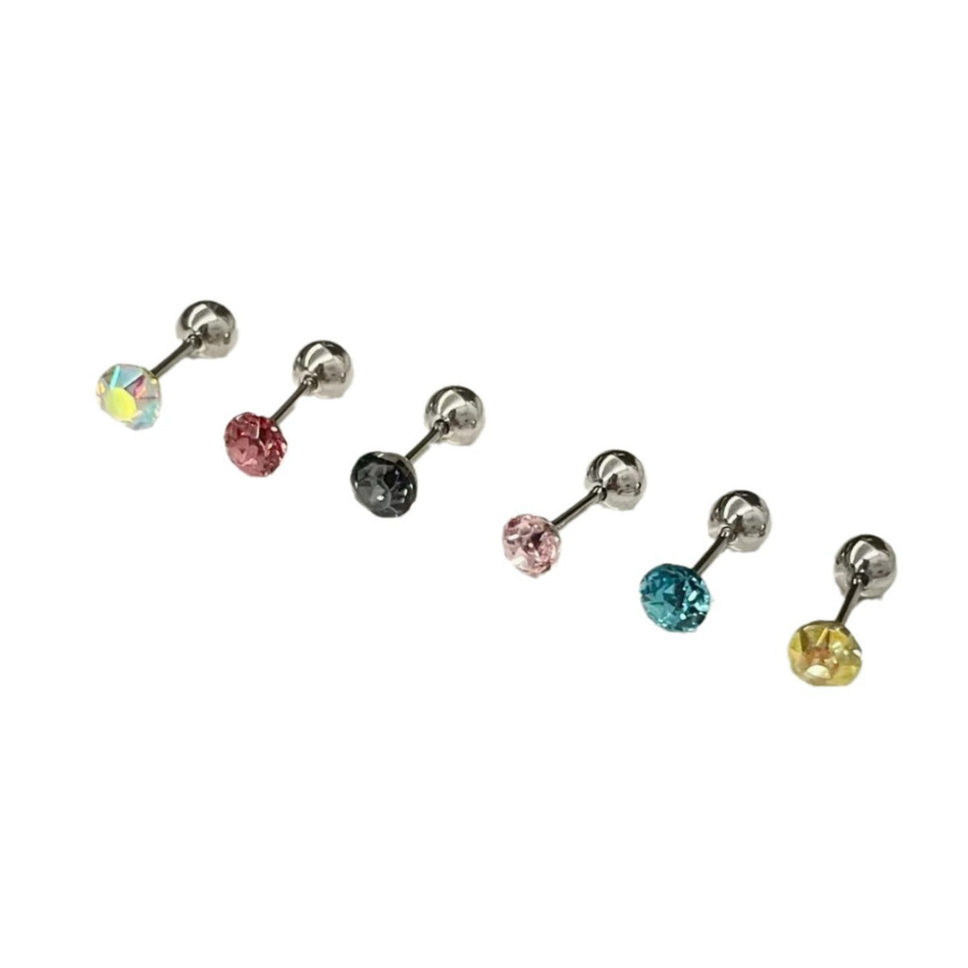 Titan-Piercingstab mit Innengewinde