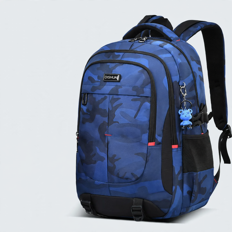 Schulrucksack mit Rolltop-Verschluss, groß