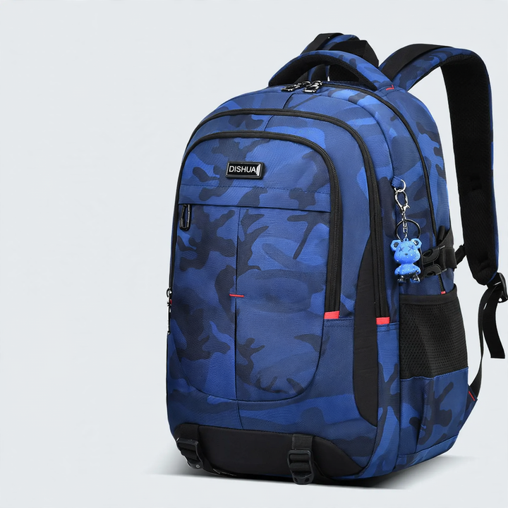 Schulrucksack mit Rolltop-Verschluss, groß