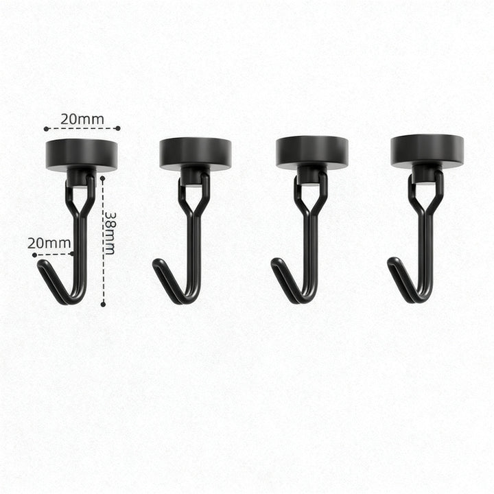 Edelstahl-Magnethaken, magnetisch