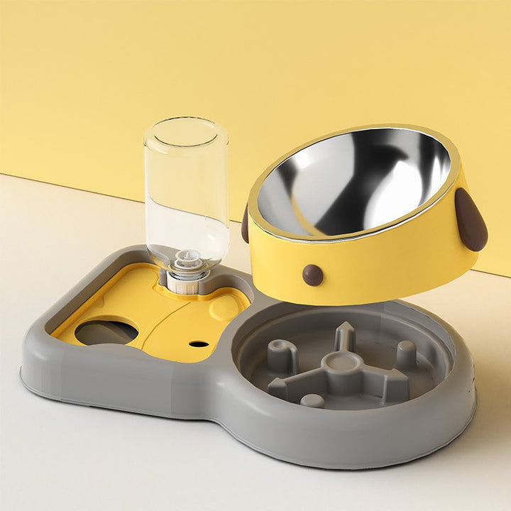 Doppelnapf für Hunde und Katzen, 330–500 ml