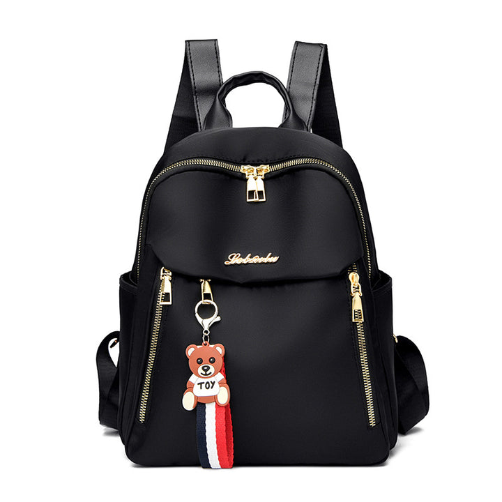 Oxford-Rucksack Damen, 25×12×29 cm, atmungsaktiv