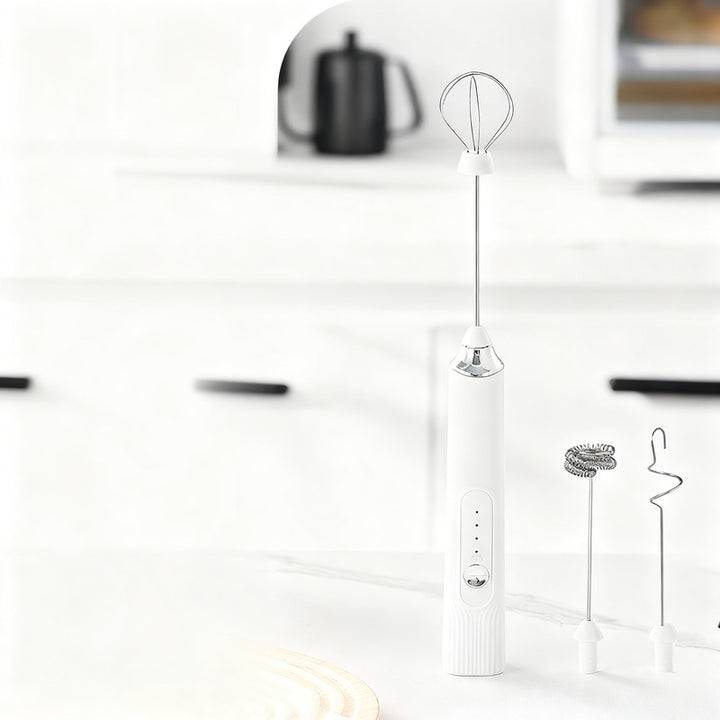 Elektrischer Milchaufschäumer, USB-C, mehrere Funktionen