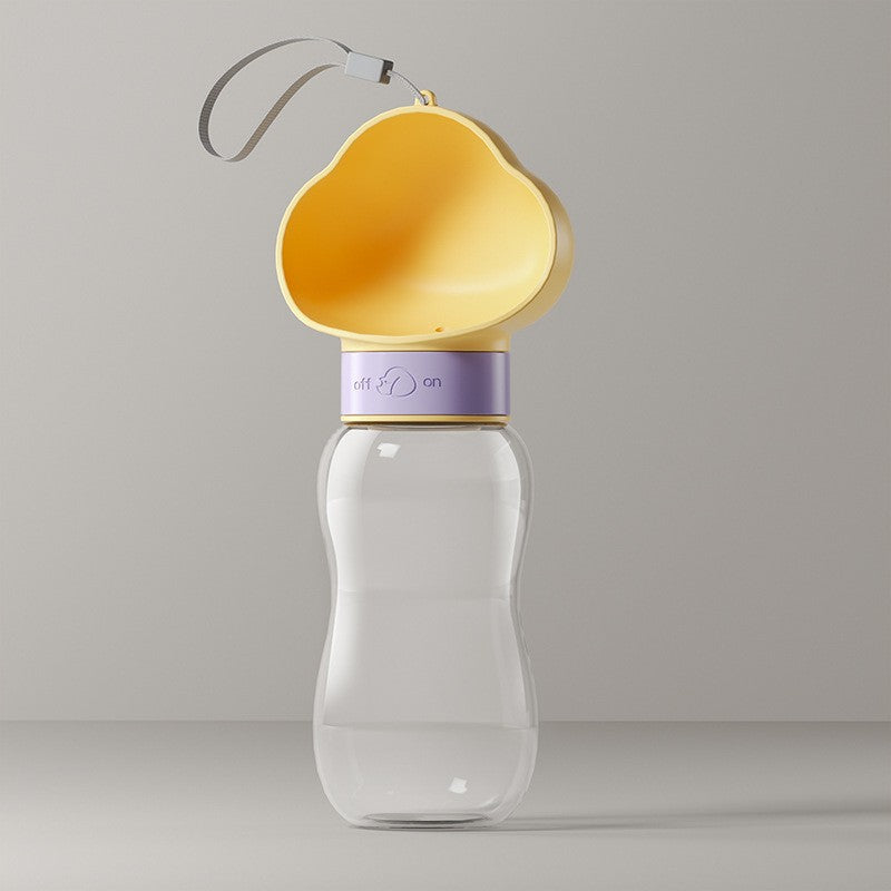 Tragbare Trinkflasche für Haustiere