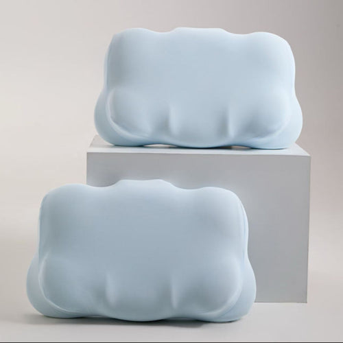 Ergonomisches Kopfkissen Gedächtnisschaum, oval