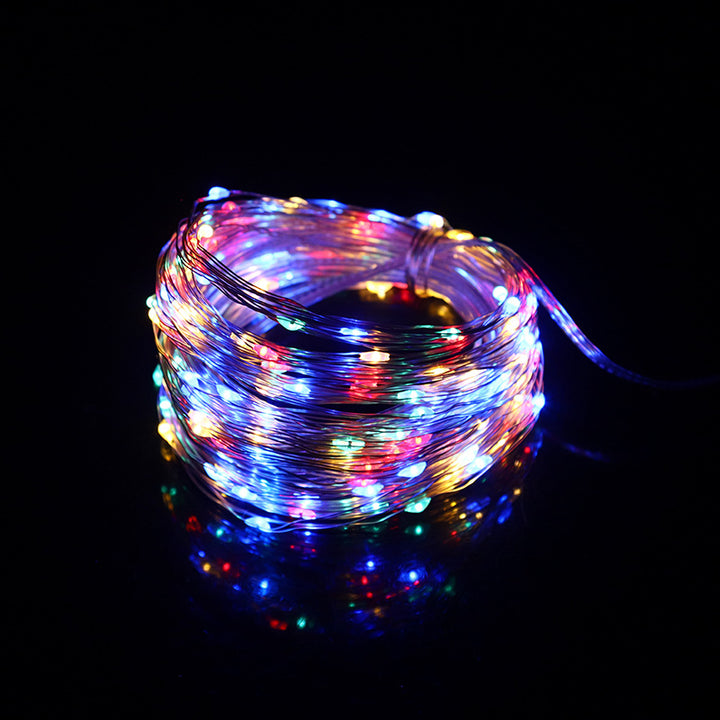 Solar-Kupferdraht-Lichterkette mit Fernbedienung