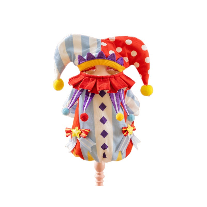 Haustier-Clown-Kostüm, wattiert, Herbst/Winter
