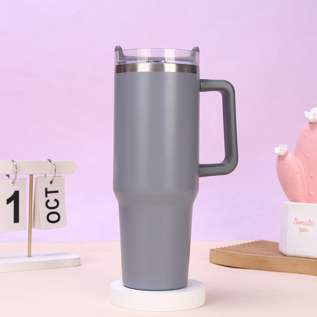 Isolierbecher 40oz mit Strohhalm und Henkel