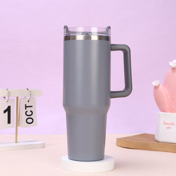 Isolierbecher 40oz mit Strohhalm und Henkel