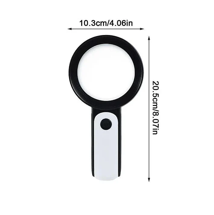 30-fache Vergrößerungsglas für Senioren