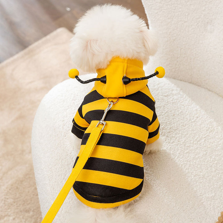 Sweatshirt für Hunde und Katzen mit Bienenmotiv