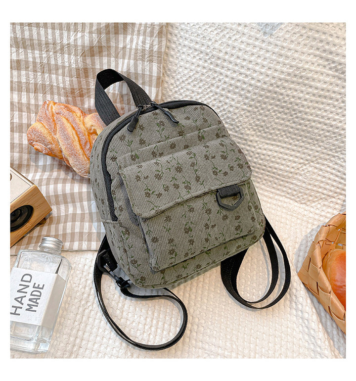 Rucksack aus Cord, zeitlos und strapazierfähig