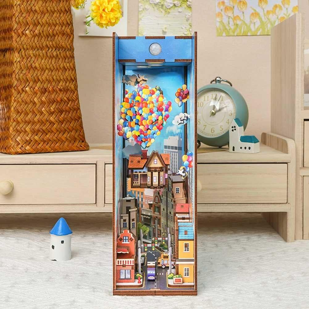 3D-Holz Puzzle DIY-Bücherregal Kit | Karnz