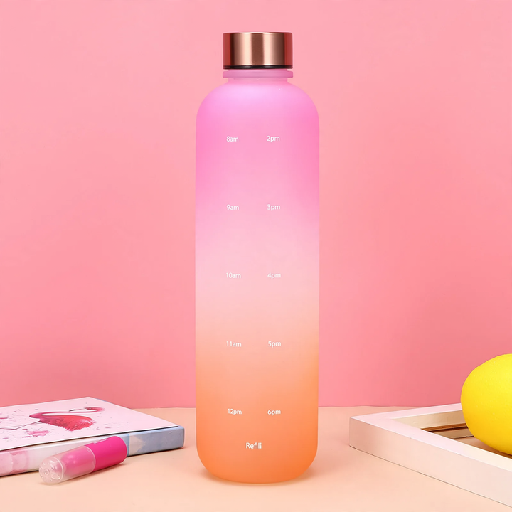Hochborosilikat-Glasflasche zum Abfüllen, transparent