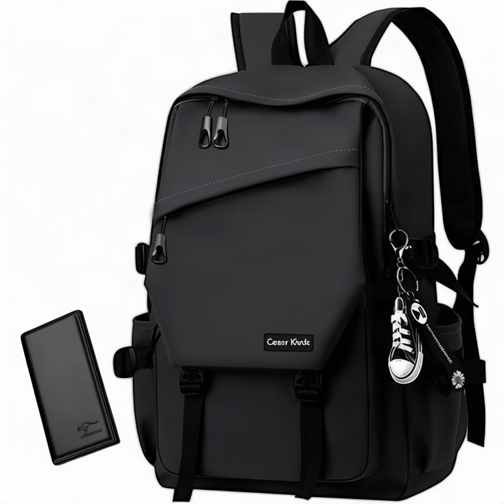 Herren-Rucksack aus Oxfordstoff, 20–35 L
