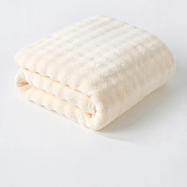 Fleece-Wolldecke, 800–1000 g, vier Jahreszeiten