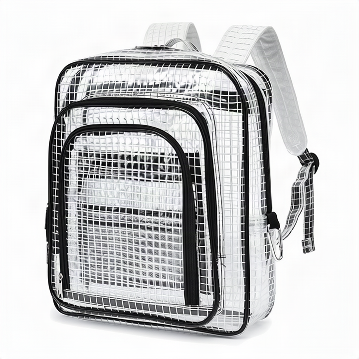 Antistatischer PVC-Rucksack, transparent