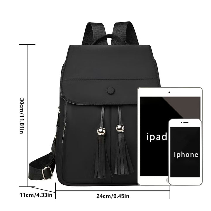 Atmungsaktiver Nylon-Rucksack für Damen