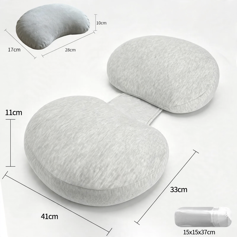 Seitenschläferkissen aus Memory-Foam für Schwangere