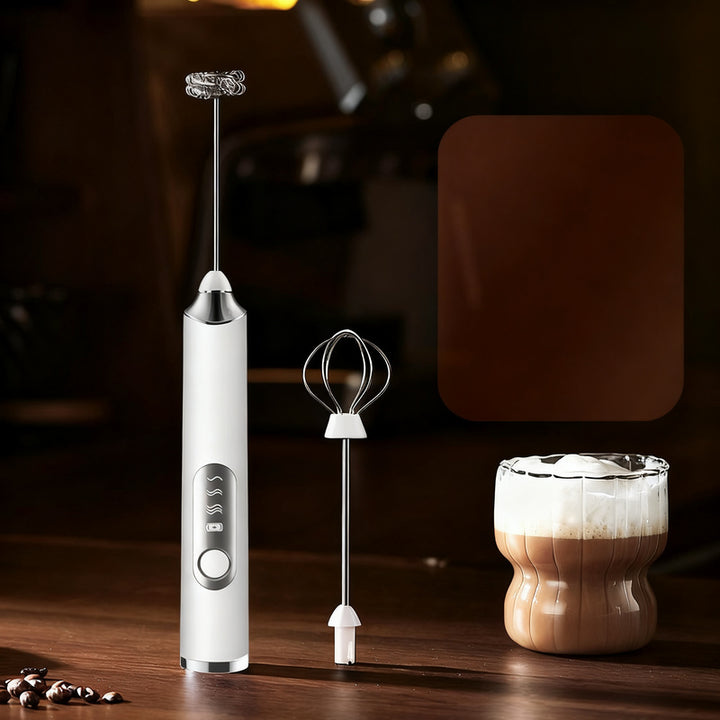 Elektrischer Milchaufschäumer, USB-C, mehrere Funktionen