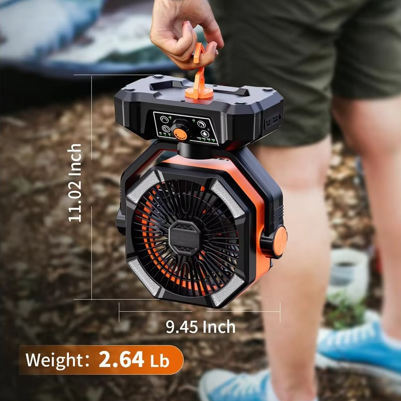 Tragbarer Camping-Kühlventilator | Karnz
