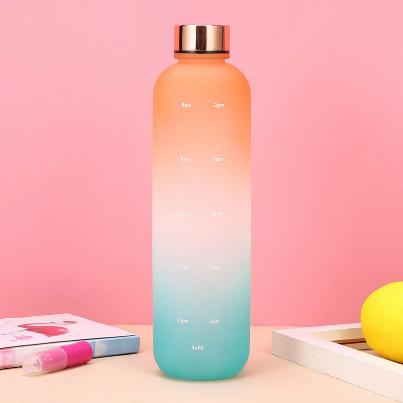 Hochborosilikat-Glasflasche zum Abfüllen, transparent