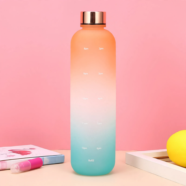 Hochborosilikat-Glasflasche zum Abfüllen, transparent